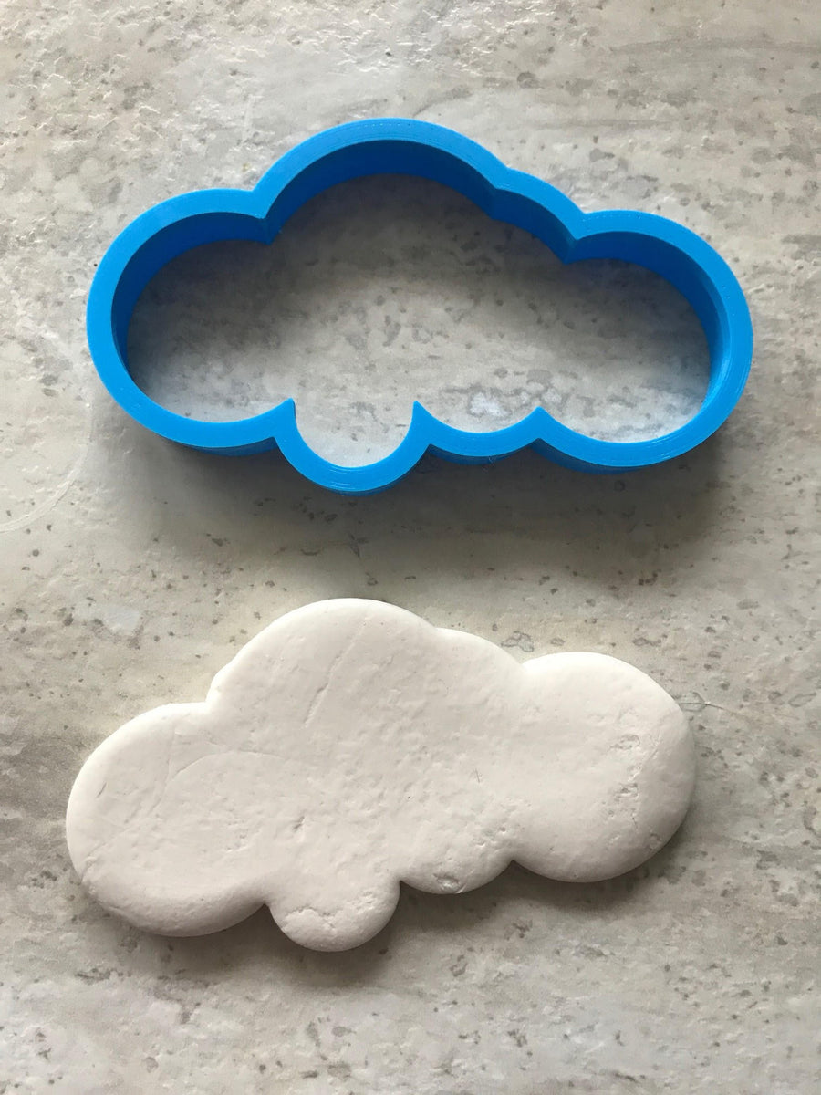 Cloud 2 Cookie Cutter SweetShapes.Co