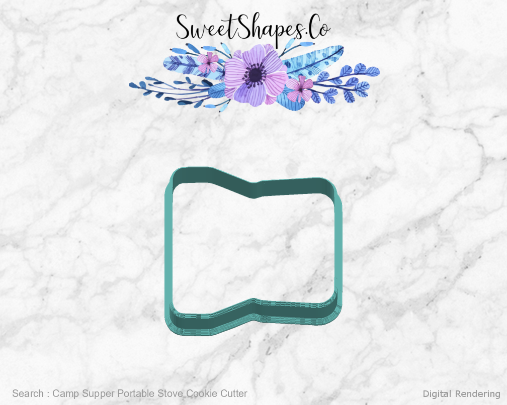 Camp Supper Portable Stove Cookie Cutter — right manufacturing preview