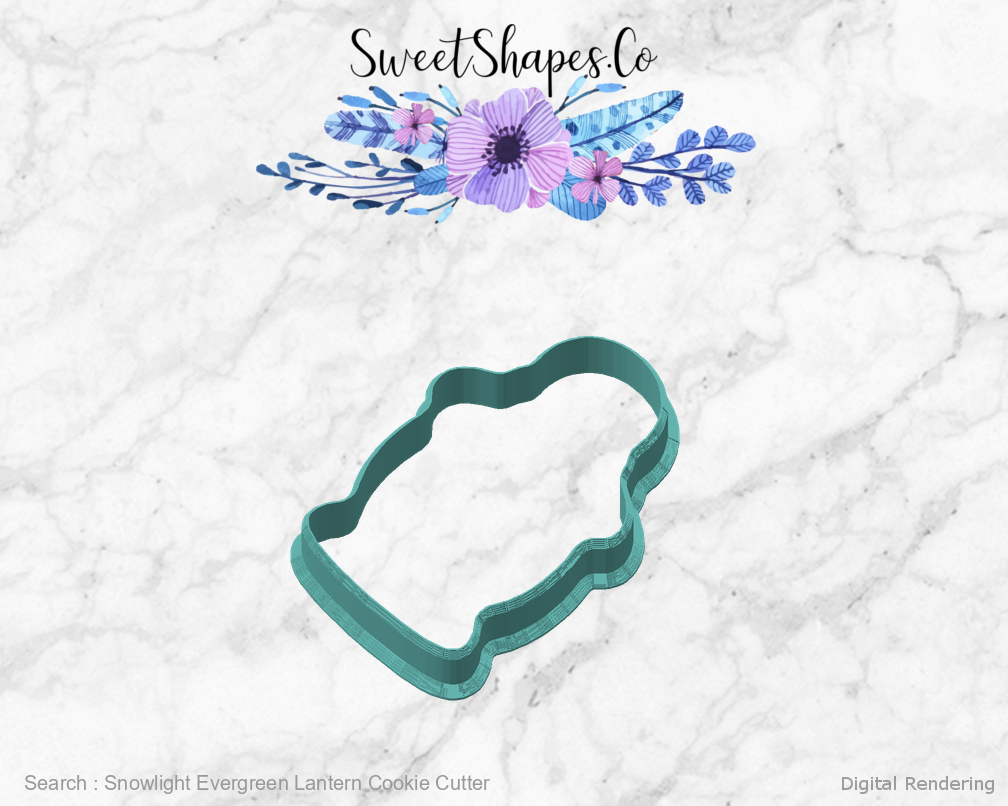Snowlight Evergreen Lantern Cookie Cutter 02-front-45.png