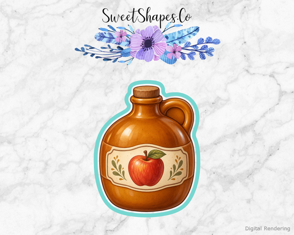 Autumn Apple Cider Jug Cookie Cutter