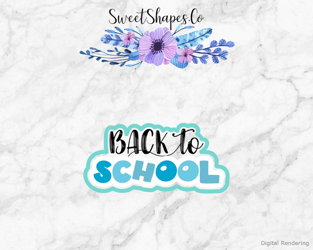 Back To School Cookie Cutter