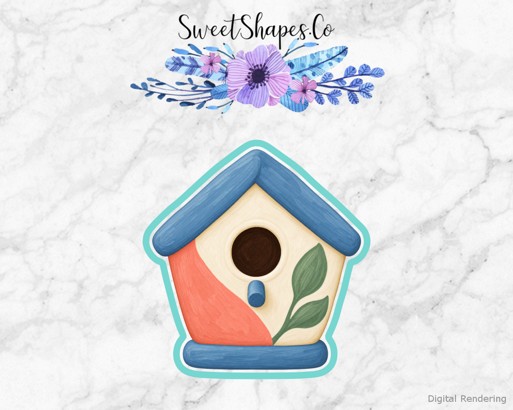 Backyard Birdhouse Cookie Cutter