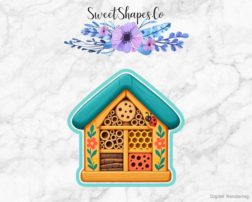 Backyard Bug Hotel Cookie Cutter