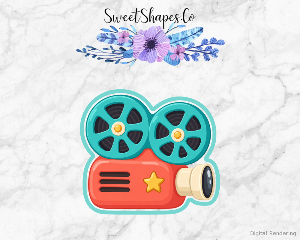 Backyard Movie Night Projector Cookie Cutter