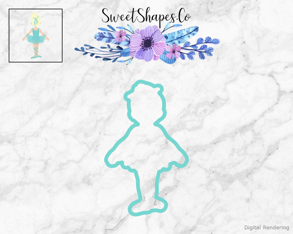 Ballerina Cookie Cutter