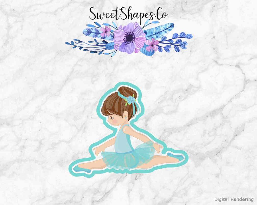 Ballerina 1 Cookie Cutter
