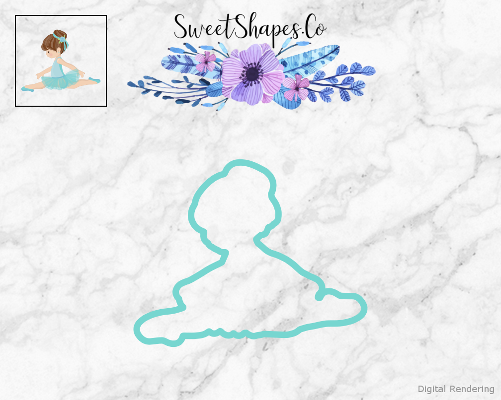 Ballerina 1 Cookie Cutter