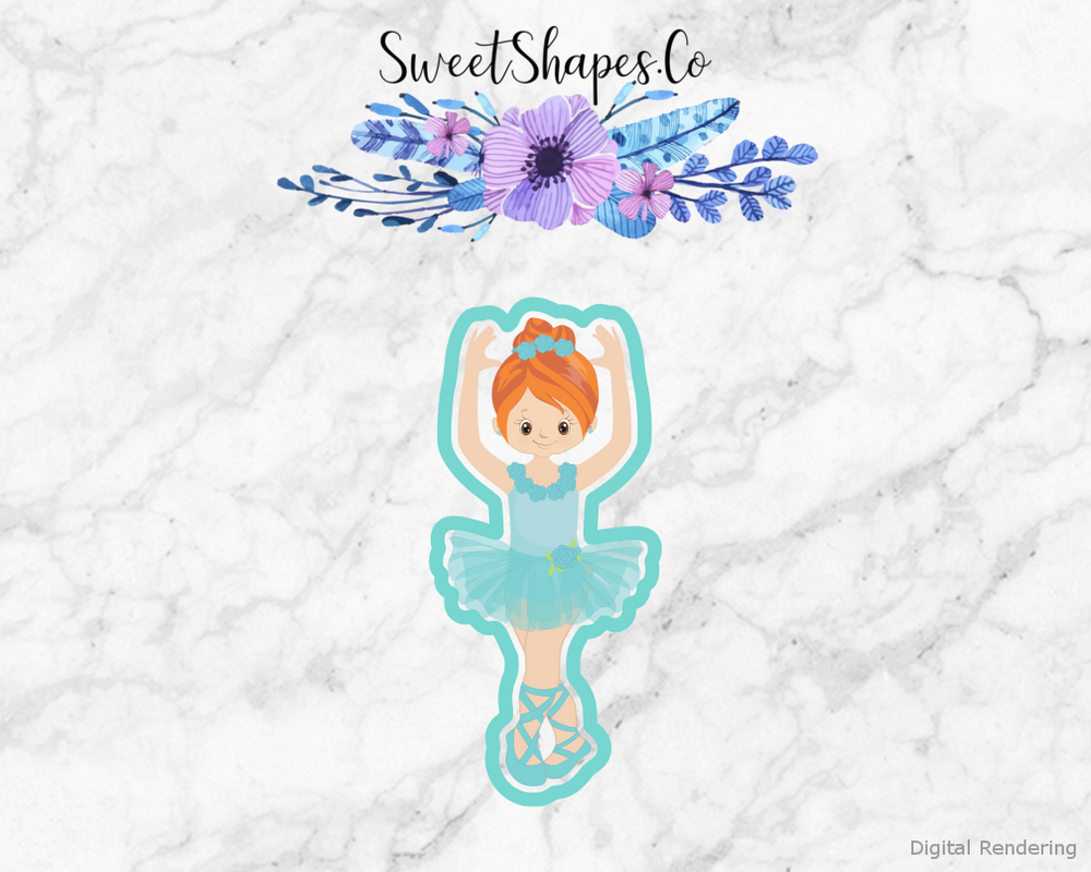 Ballerina 2 Cookie Cutter