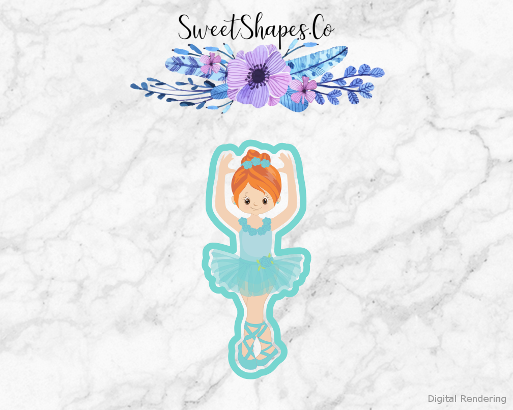 Ballerina 2 Cookie Cutter