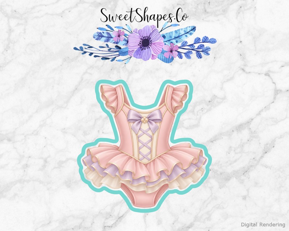 Ballet Recital Ballet Leotard Cookie Cutter