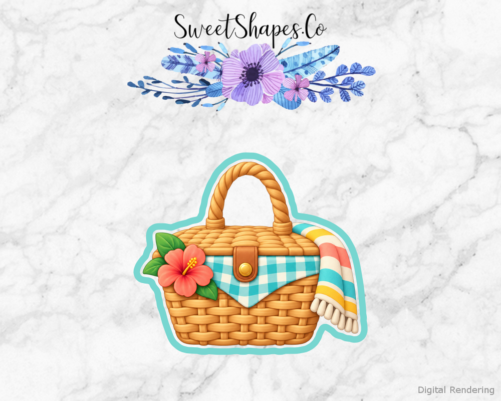 Beach Picnic Beach Picnic Basket Cookie Cutter