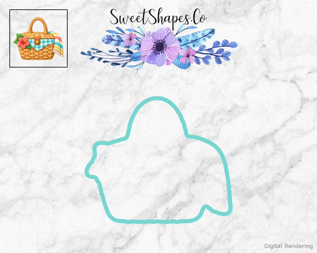 Beach Picnic Beach Picnic Basket Cookie Cutter