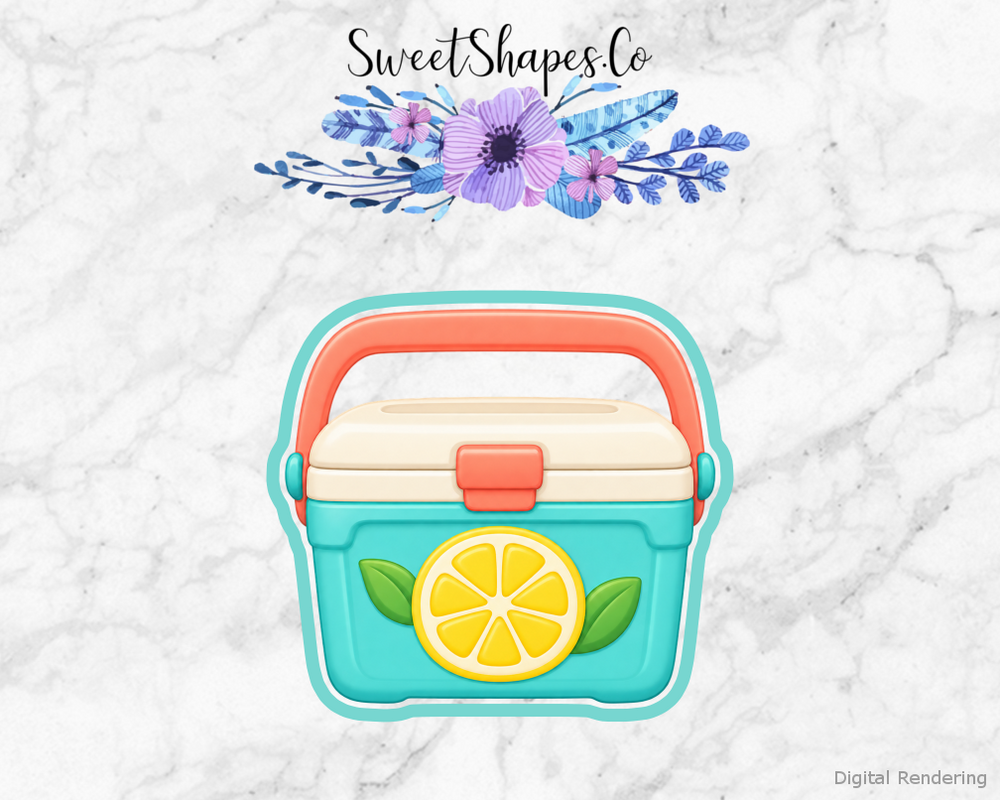 Beach Picnic Lemonade Cooler Cookie Cutter