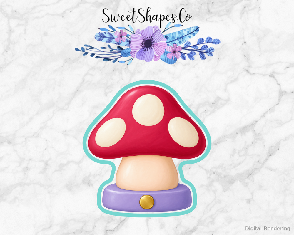Bedtime Mushroom Nightlight Cookie Cutter
