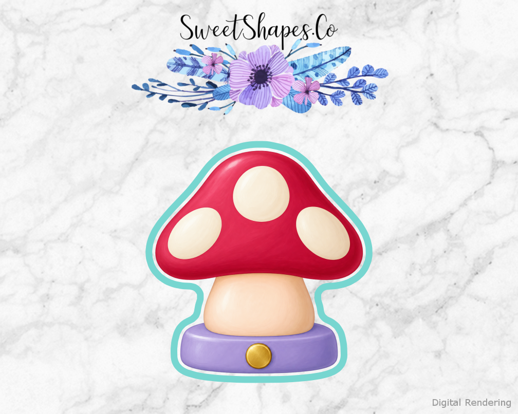 Bedtime Mushroom Nightlight Cookie Cutter