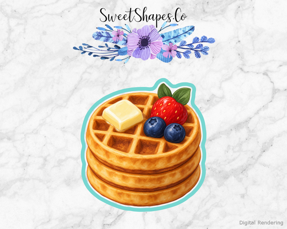 Berry Brunch Waffle Stack Cookie Cutter