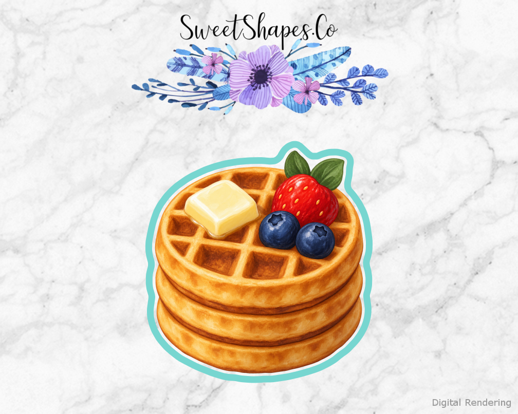 Berry Brunch Waffle Stack Cookie Cutter