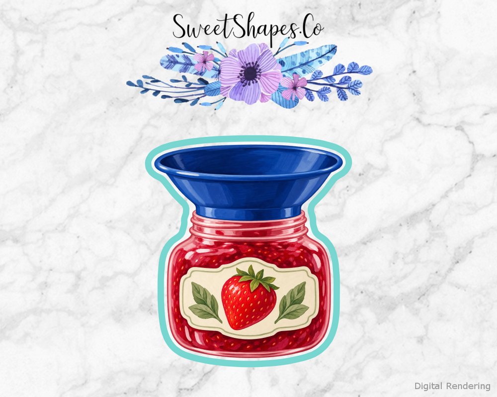 Berry Harvest Jam Funnel Cookie Cutter