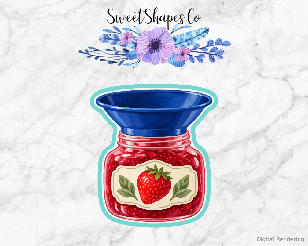 Berry Harvest Jam Funnel Cookie Cutter