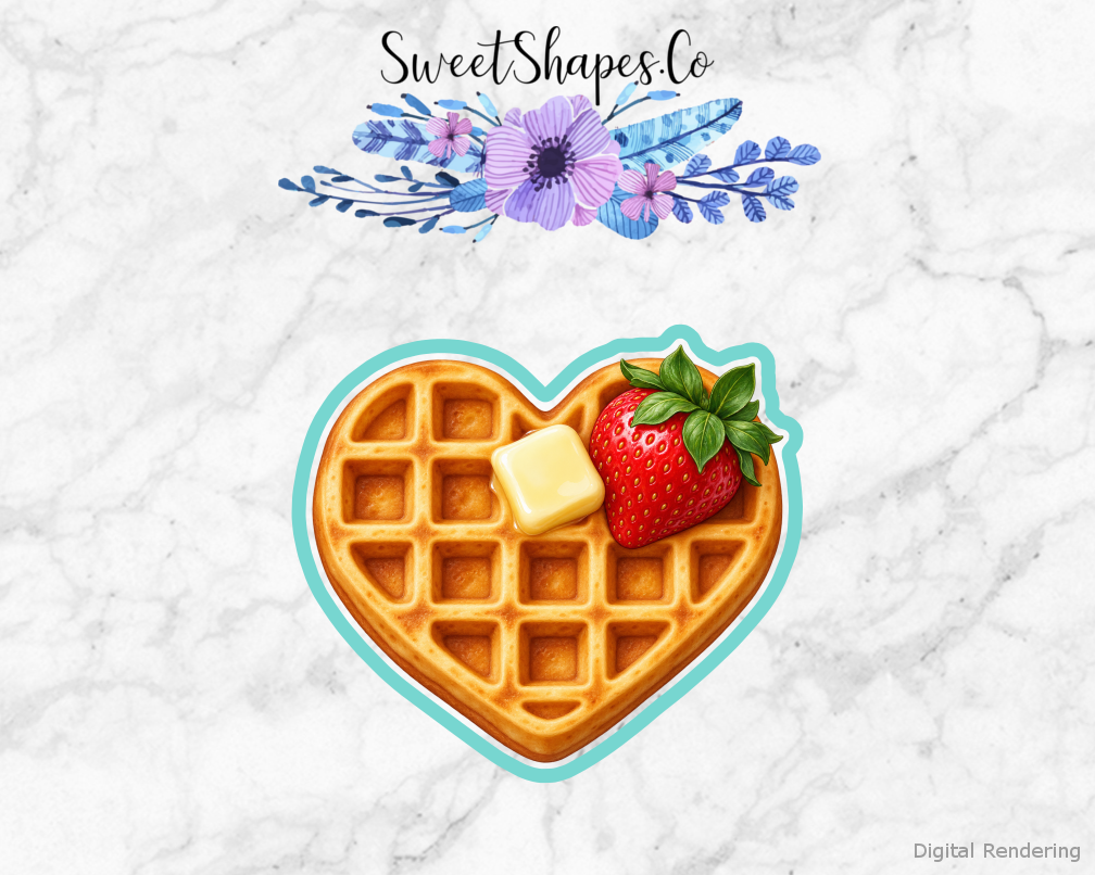 Berry Sweet Heart Waffle Cookie Cutter