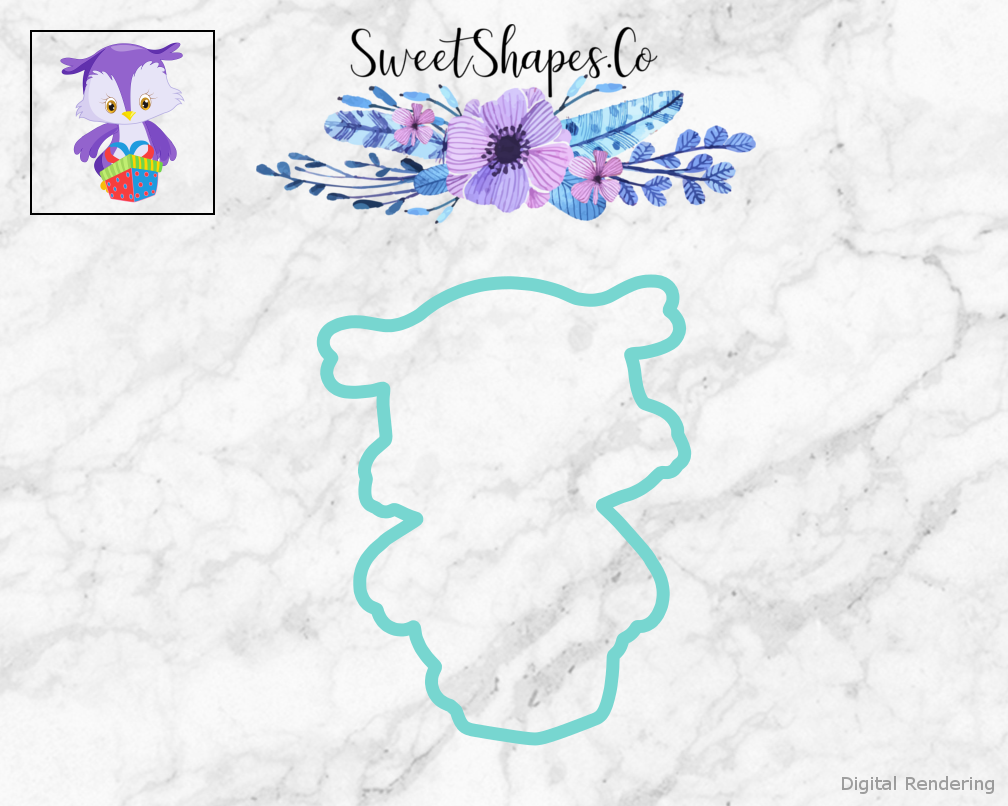 Birthday Owl Cookie Cutter