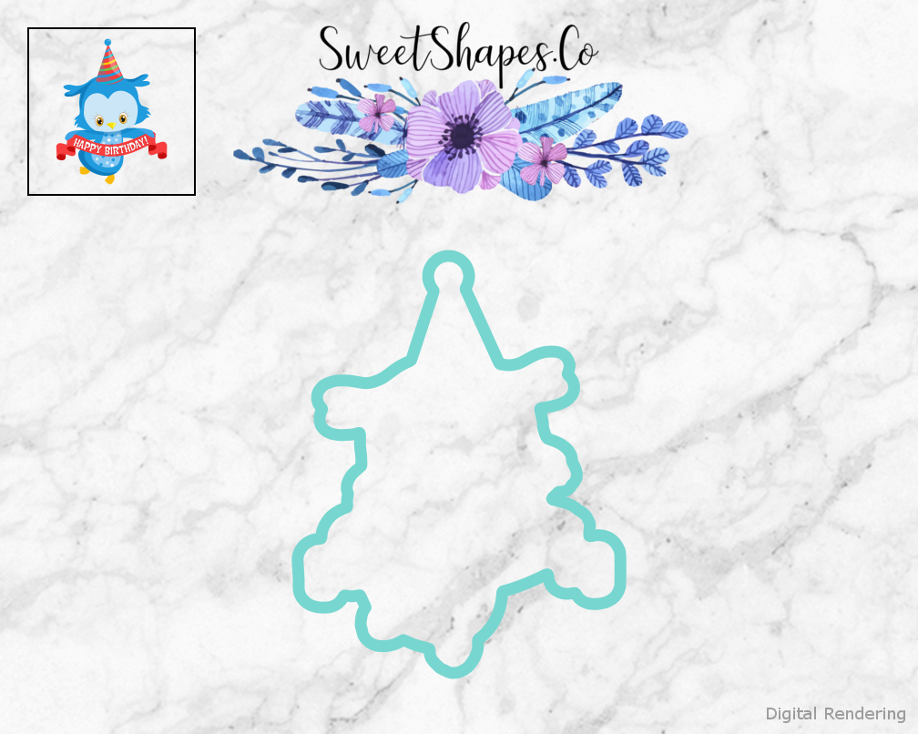 Birthday Owl 2 Cookie Cutter