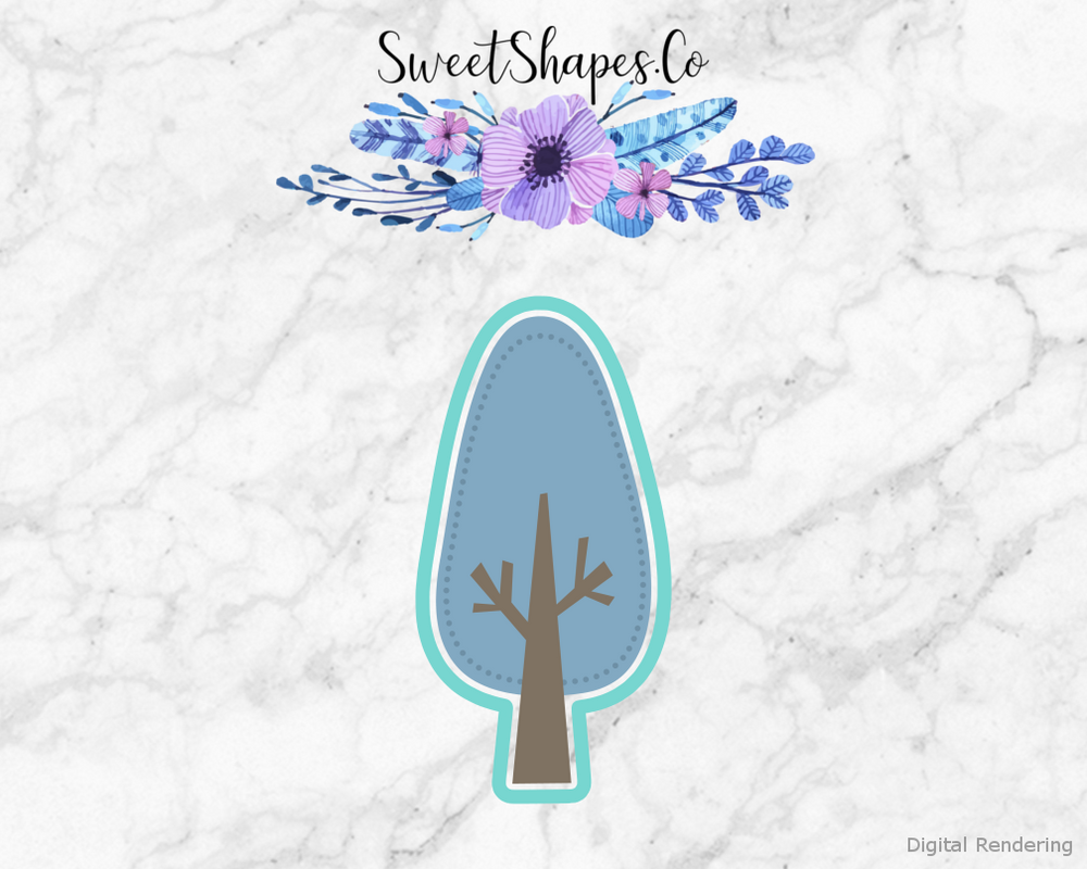 Boho Tree Cookie Cutter