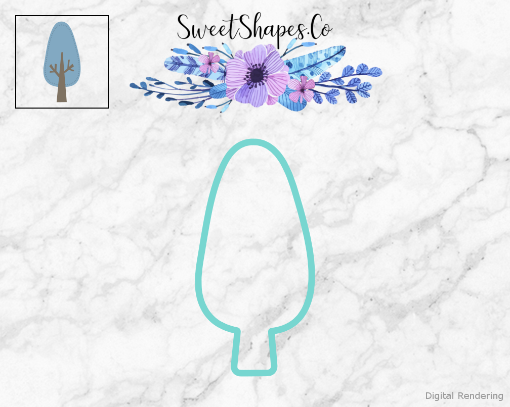 Boho Tree Cookie Cutter
