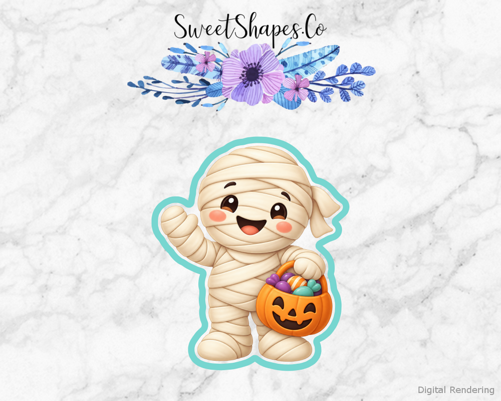 Boo Crew Smiling Mummy Cookie Cutter