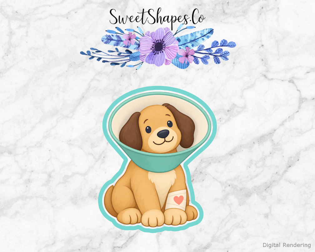 Brave Buddy Recovery Puppy Cookie Cutter