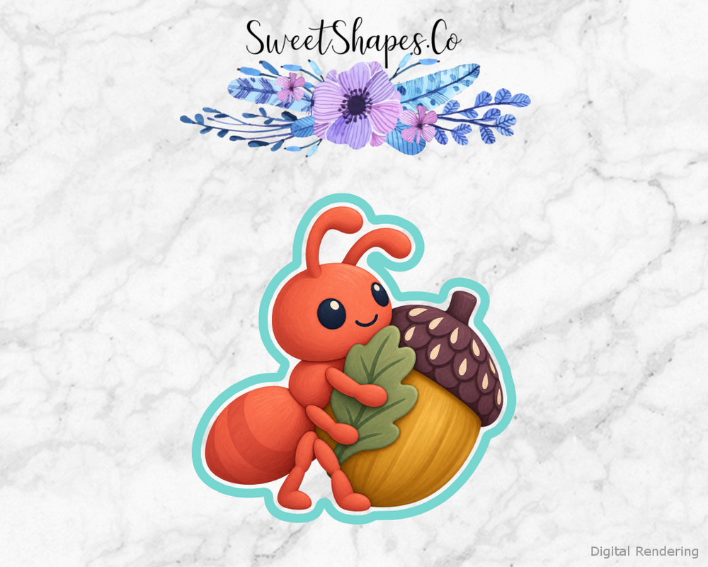 Bug Explorer Ant with Acorn Cookie Cutter