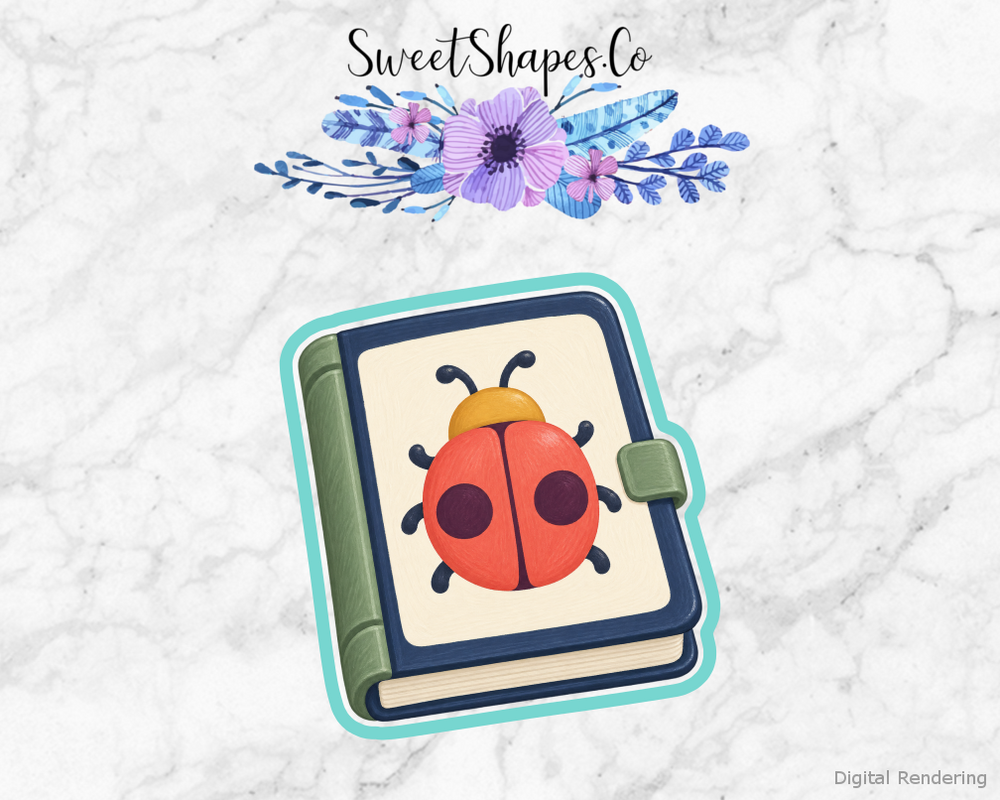 Bug Explorer Ladybug Field Notebook Cookie Cutter
