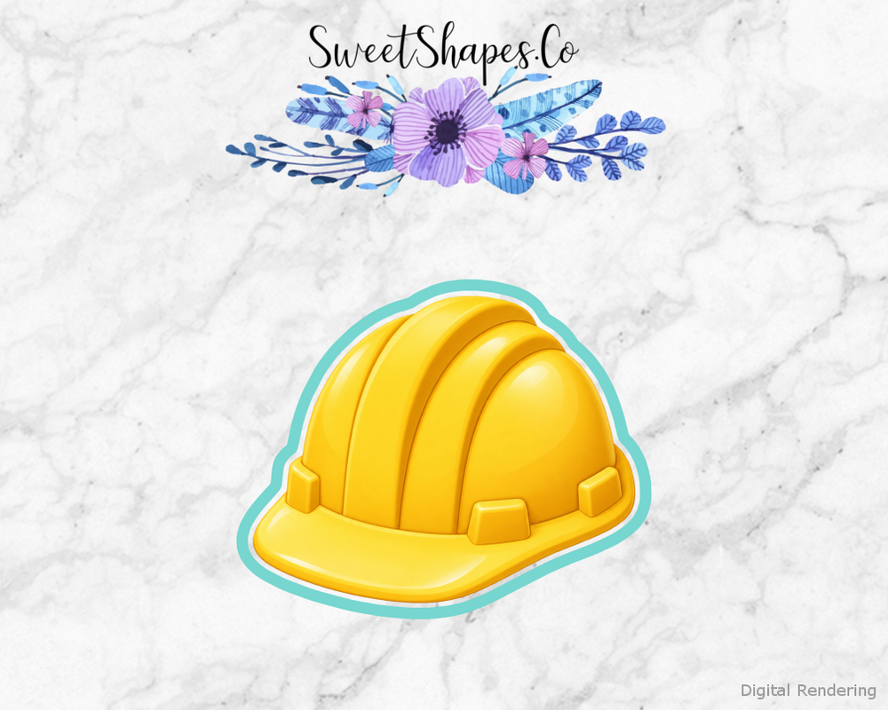 Busy Builder Hard Hat Cookie Cutter
