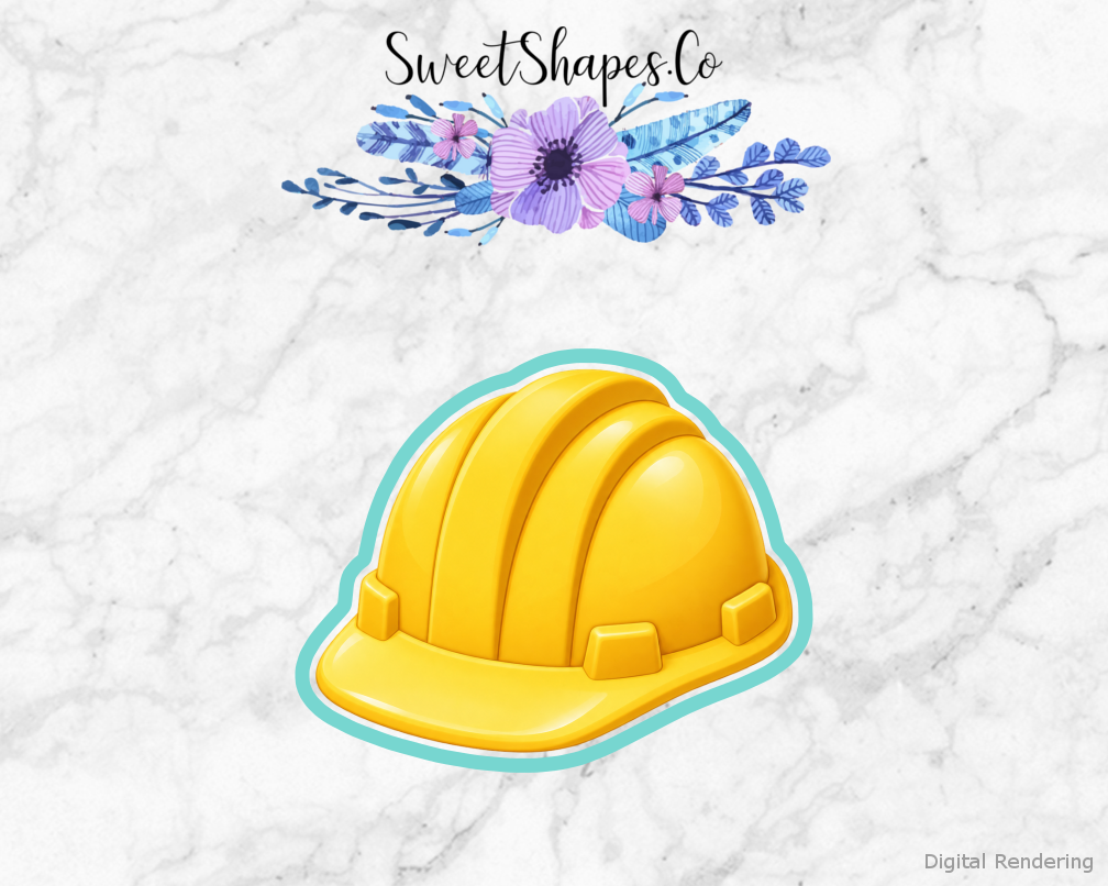 Busy Builder Hard Hat Cookie Cutter