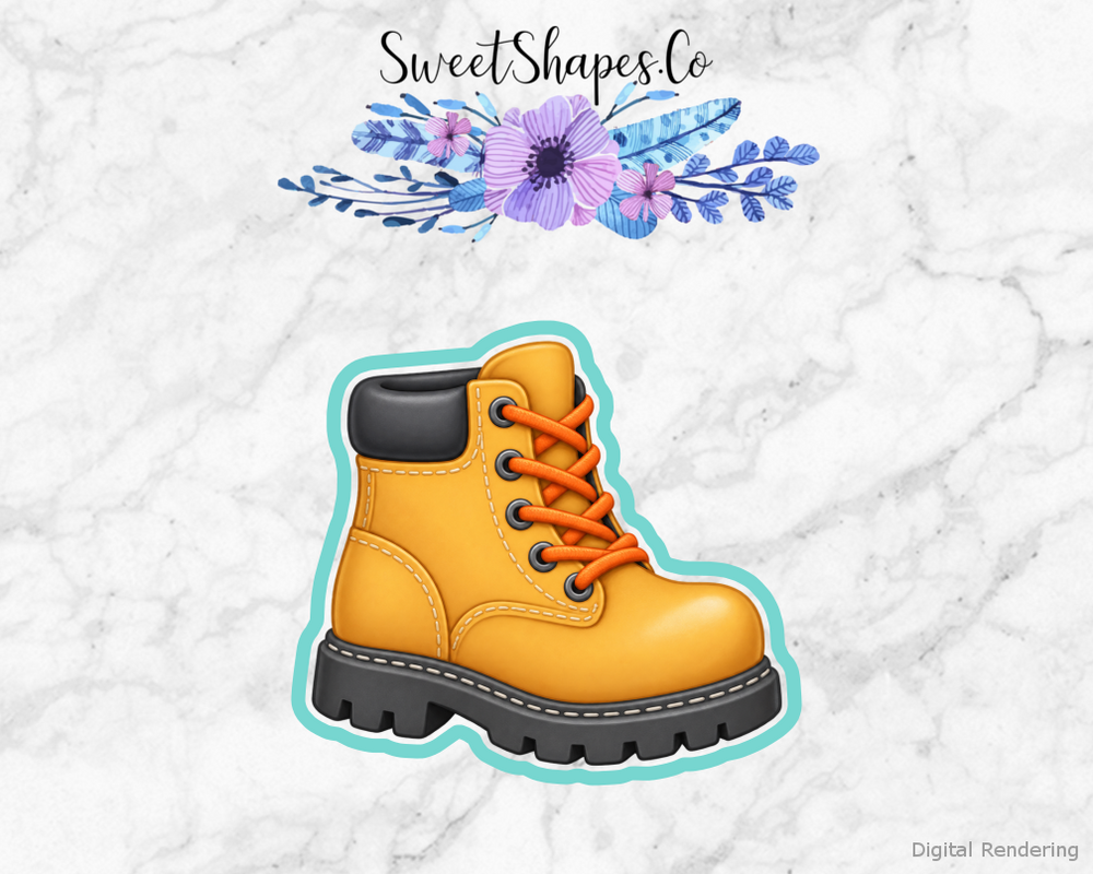 Busy Builder Work Boot Cookie Cutter