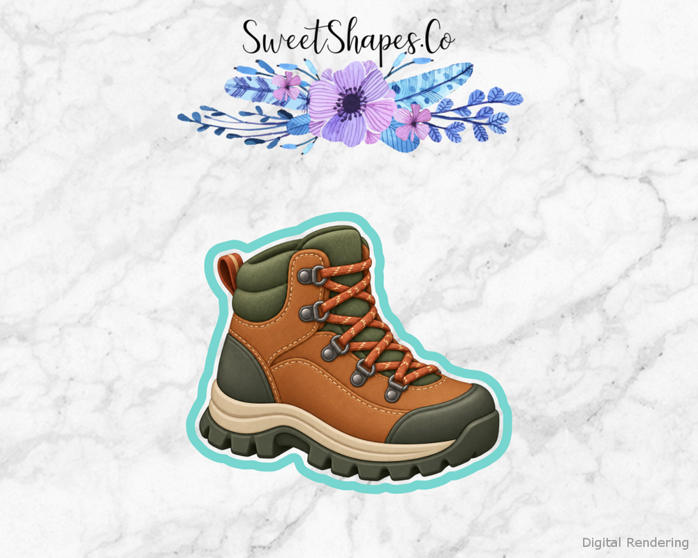 Camp Adventure Hiking Boot Cookie Cutter