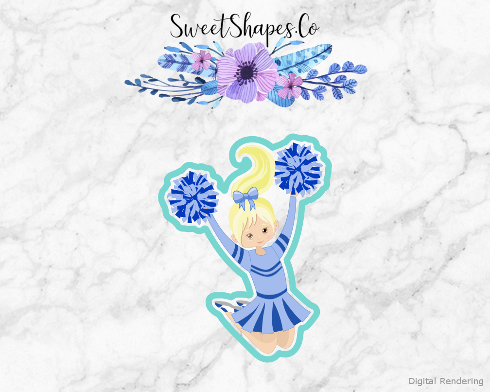 Cheerleader 2 Cookie Cutter