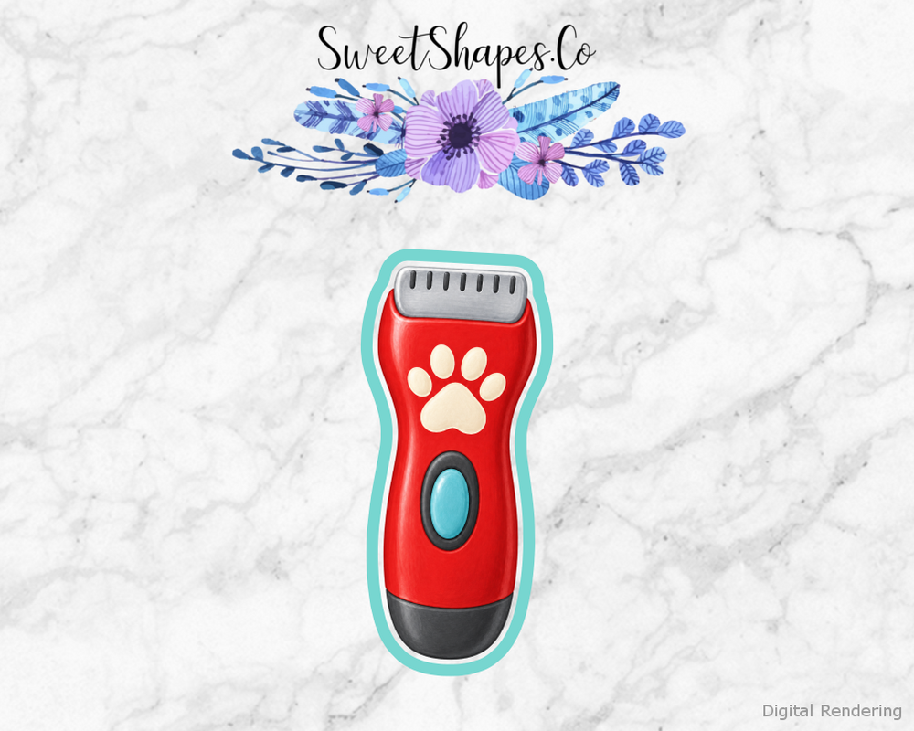 Cherry Paw Grooming Clipper Cookie Cutter