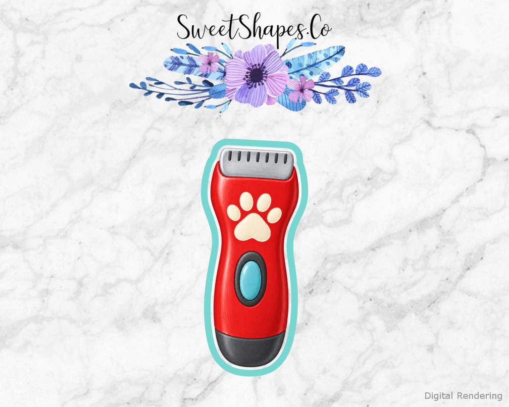 Cherry Paw Grooming Clipper Cookie Cutter