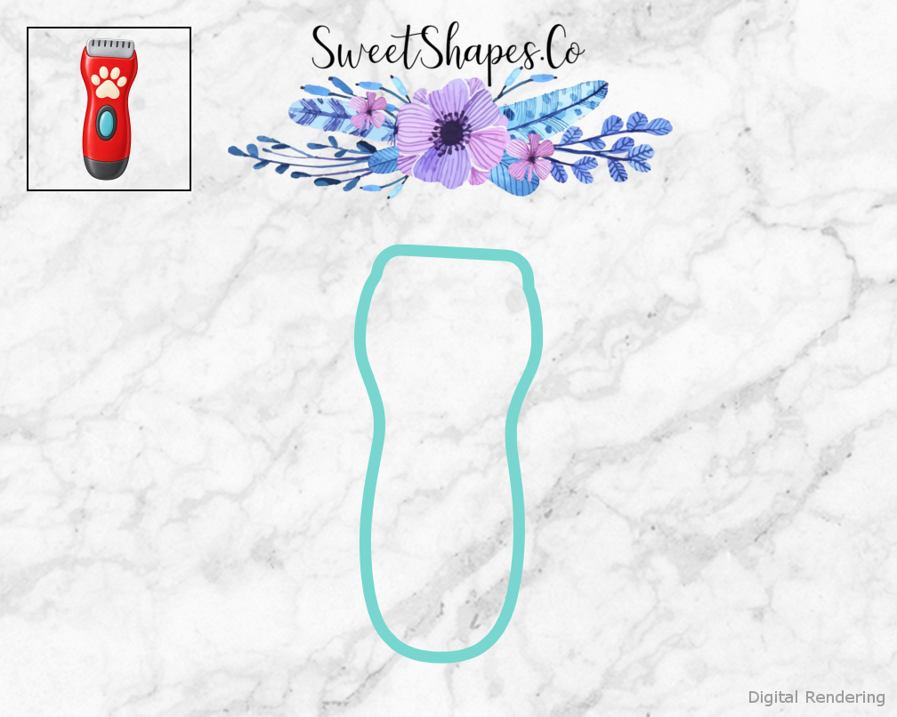 Cherry Paw Grooming Clipper Cookie Cutter