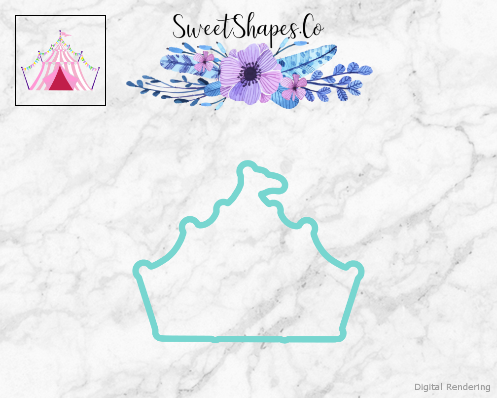 Circus Tent 1 Cookie Cutter