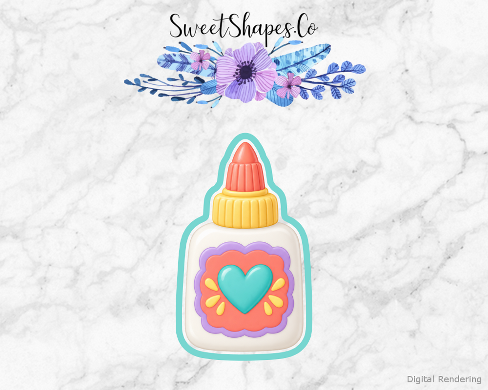 Craft Room Craft Glue Bottle Cookie Cutter