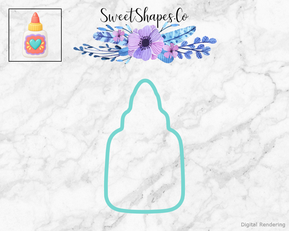 Craft Room Craft Glue Bottle Cookie Cutter