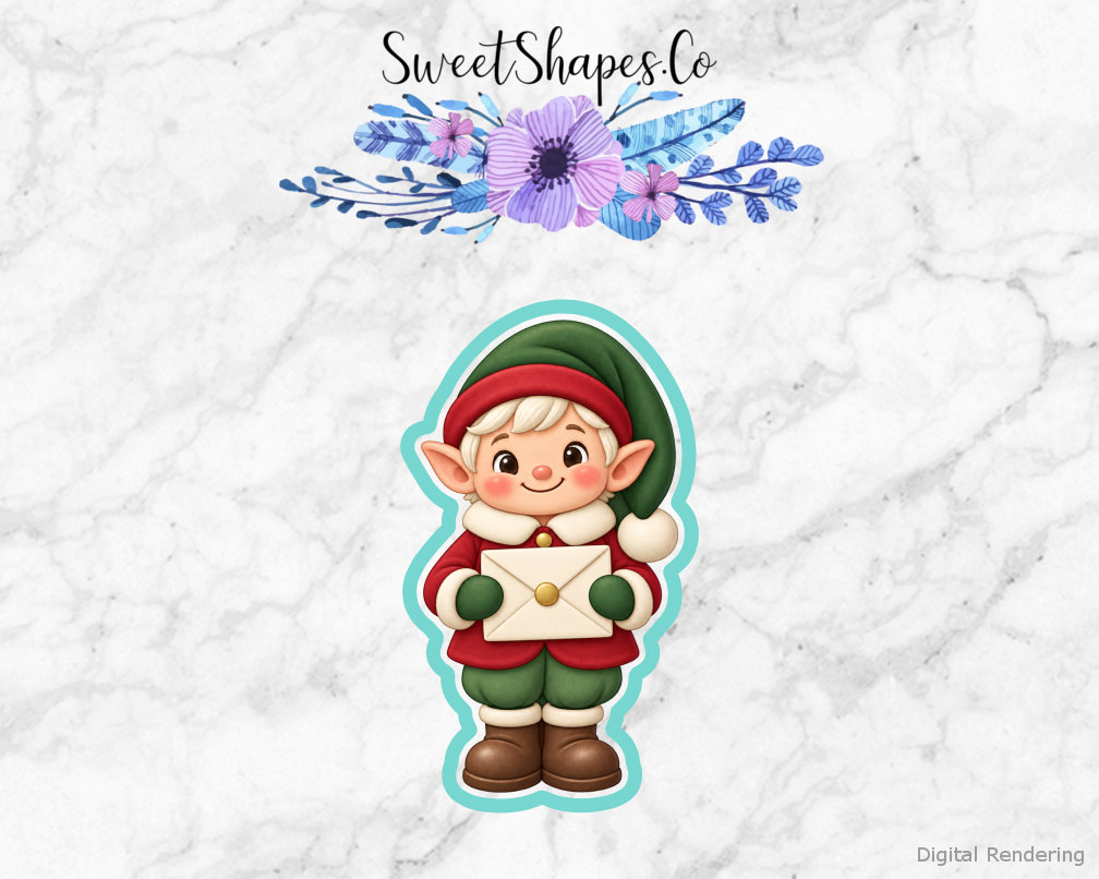 Elf Postmaster Cookie Cutter