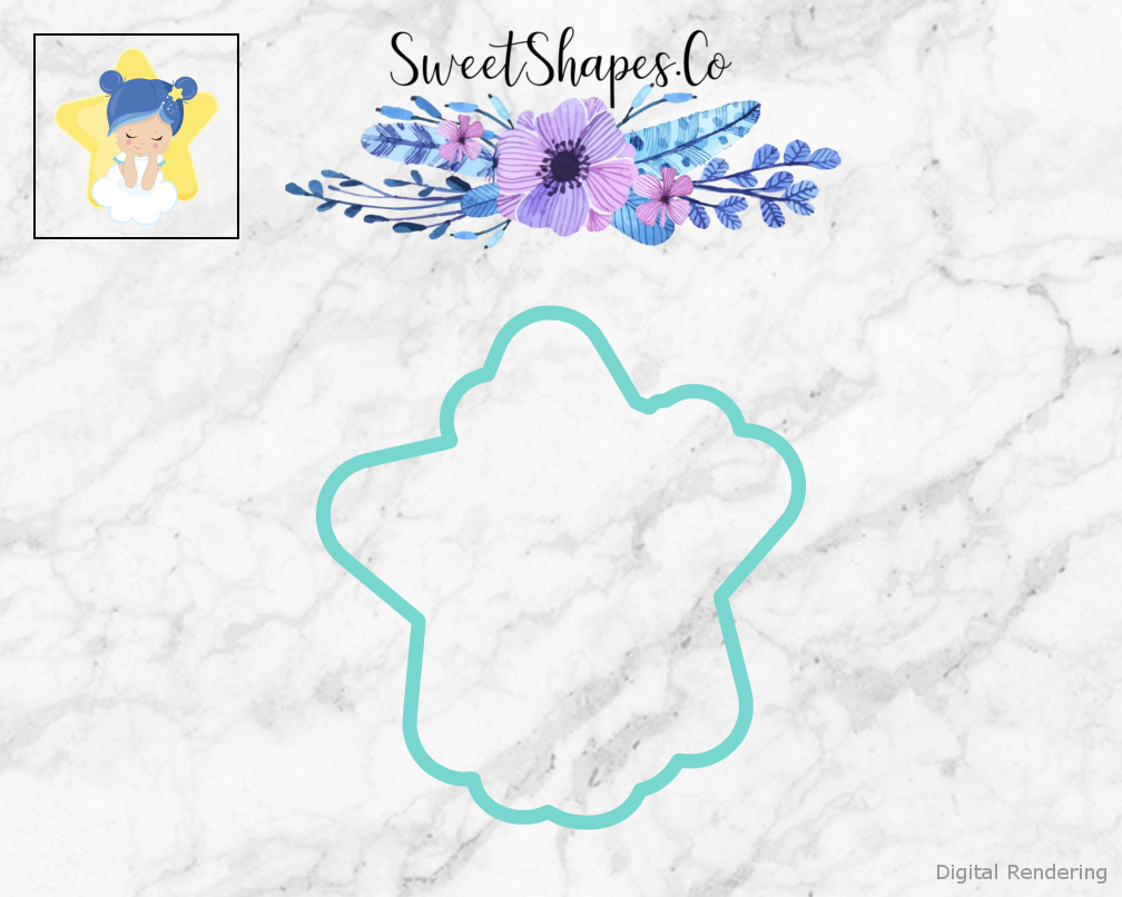 Fairy In A Star Cookie Cutter