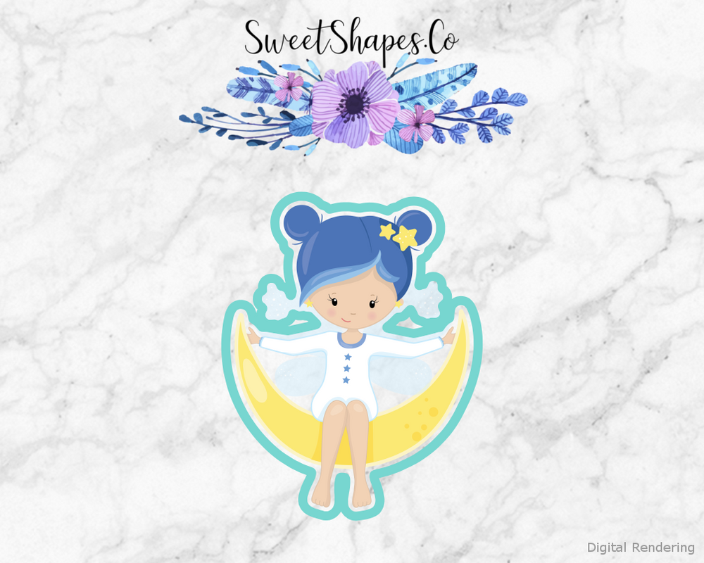 Fairy On A Moon Cookie Cutter