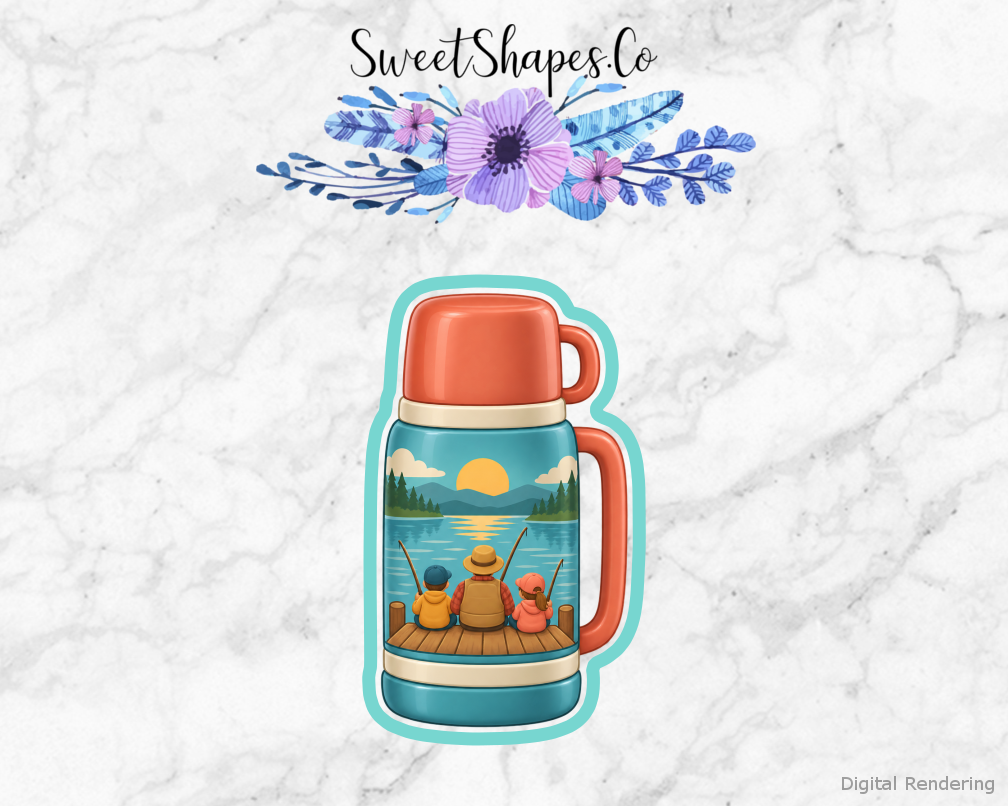 Family Fishing Family Fishing Thermos Cookie Cutter