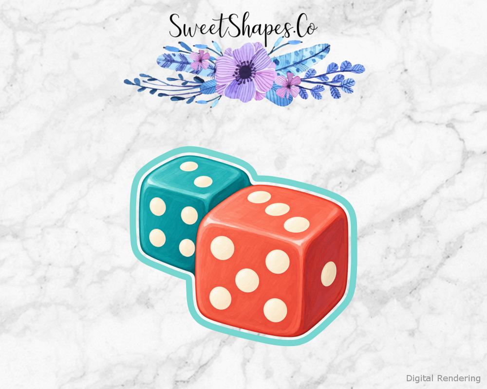 Family Game Night Dice Cookie Cutter