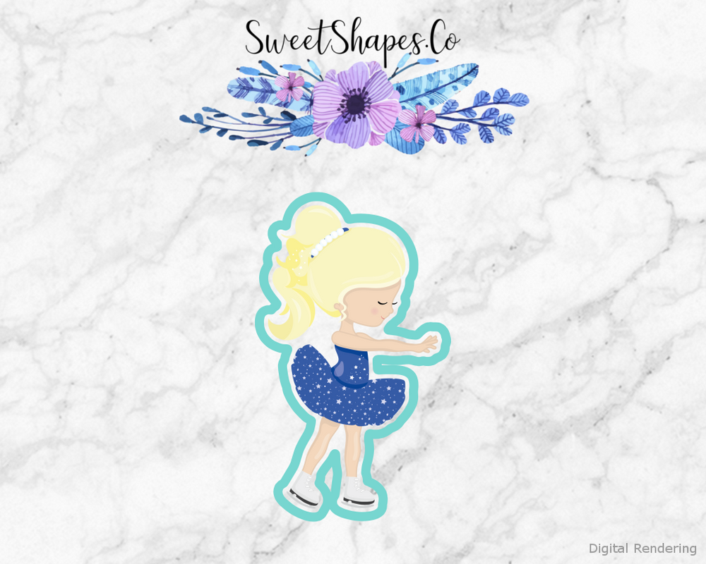 Figure Skater Cookie Cutter