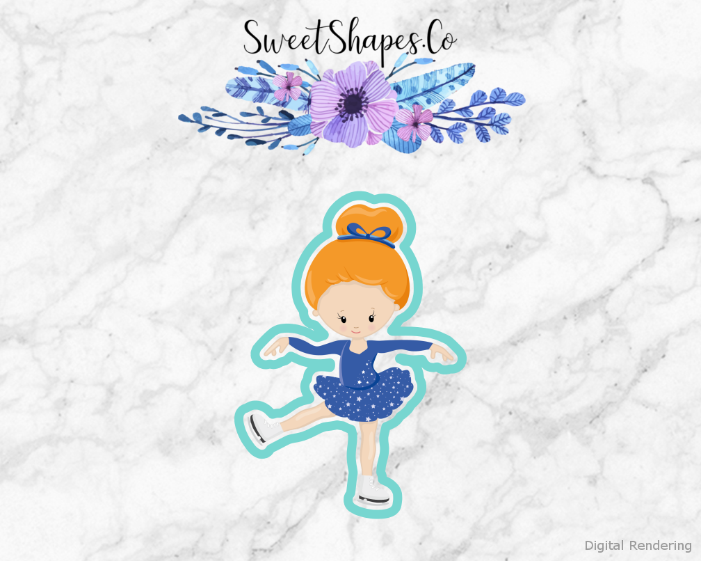 Figure Skater 1 Cookie Cutter